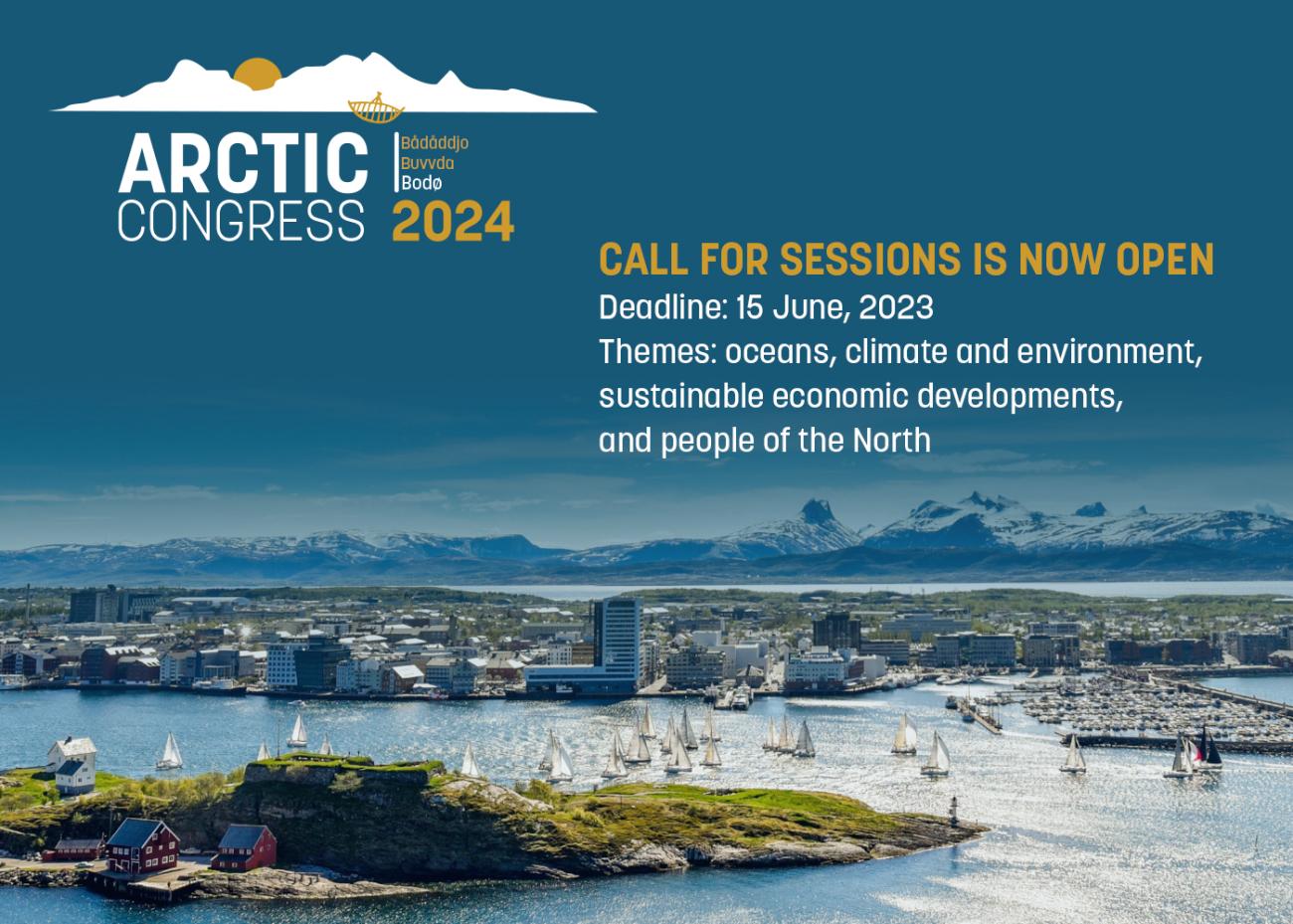 Arctic Congress Bodø 2024 - Call for Session Proposals is now open