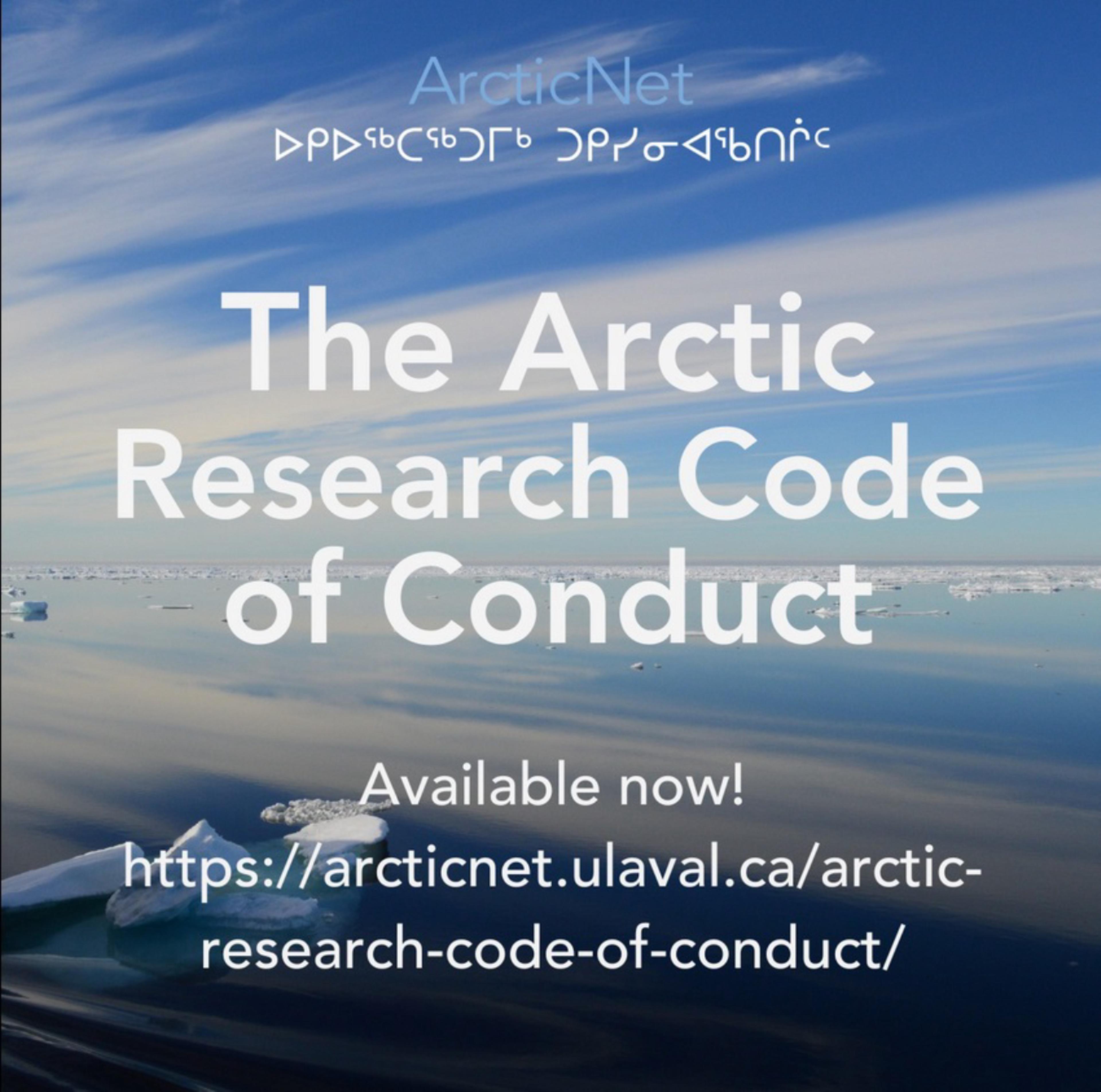 Arctic Research Code of Conduct